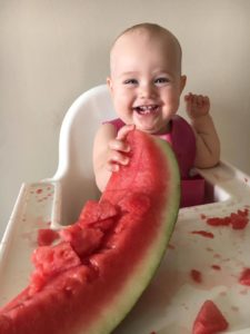 Ava at 10mo - Baby led weaning