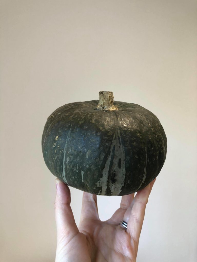 Kabocha Squash (the small green pumpkin)
