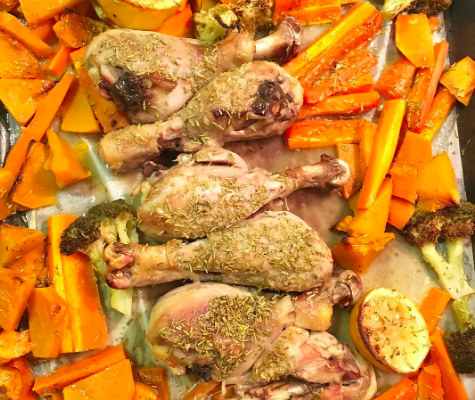 BLW Rosemary & Lemon Chicken Drumsticks