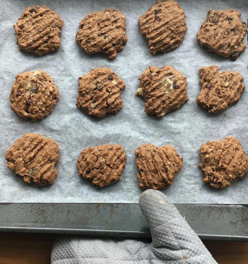 Ginger & Date Soft Biscuits