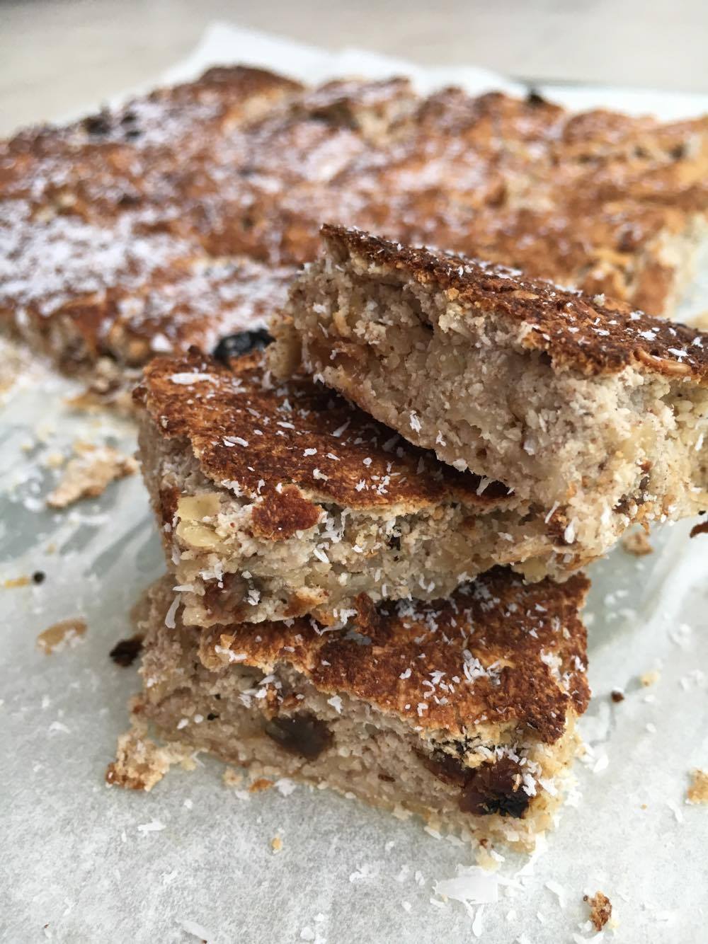 Apple-Coconut Muesli Slice