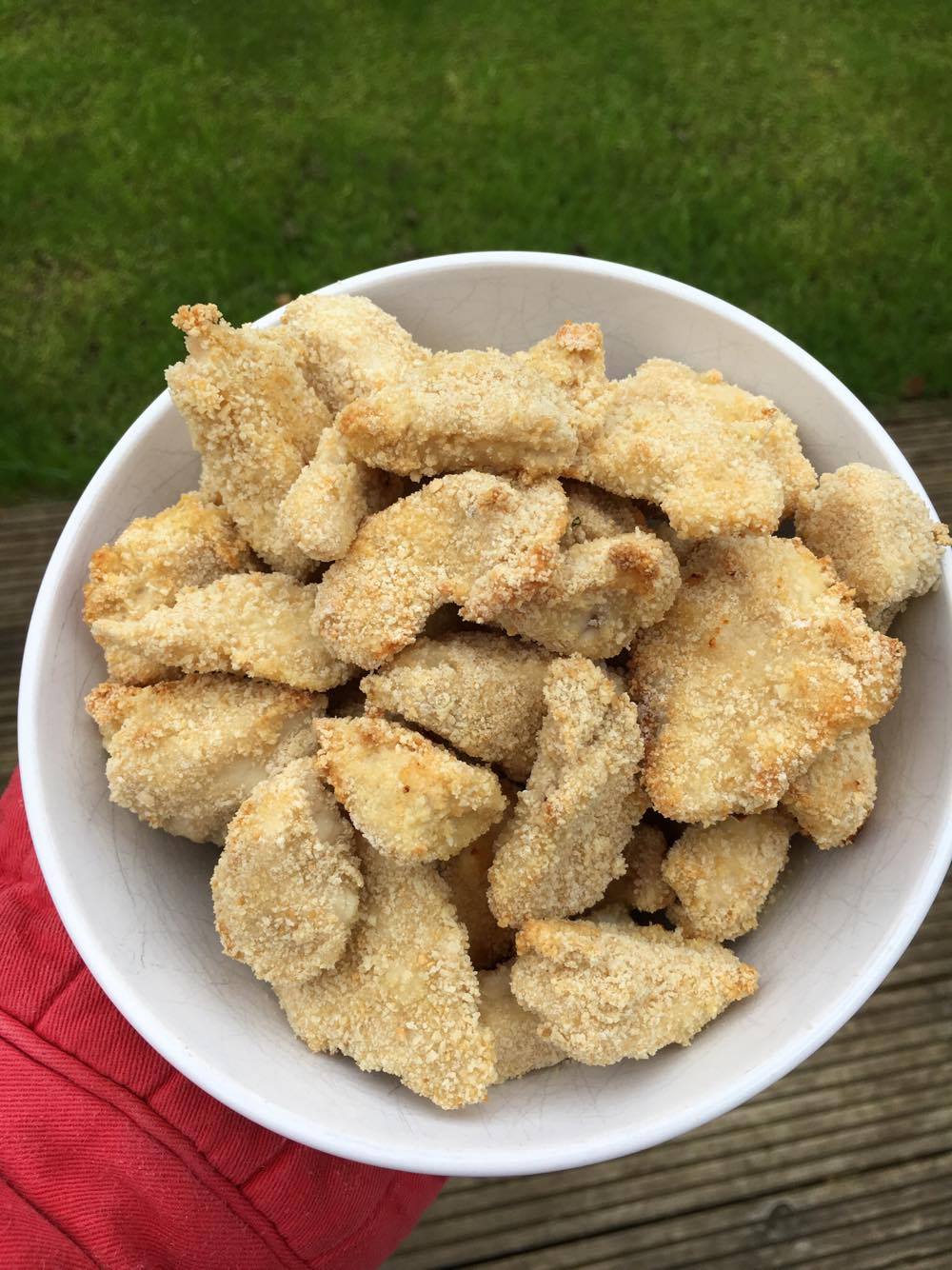 Healthy Baked Chicken Nuggets