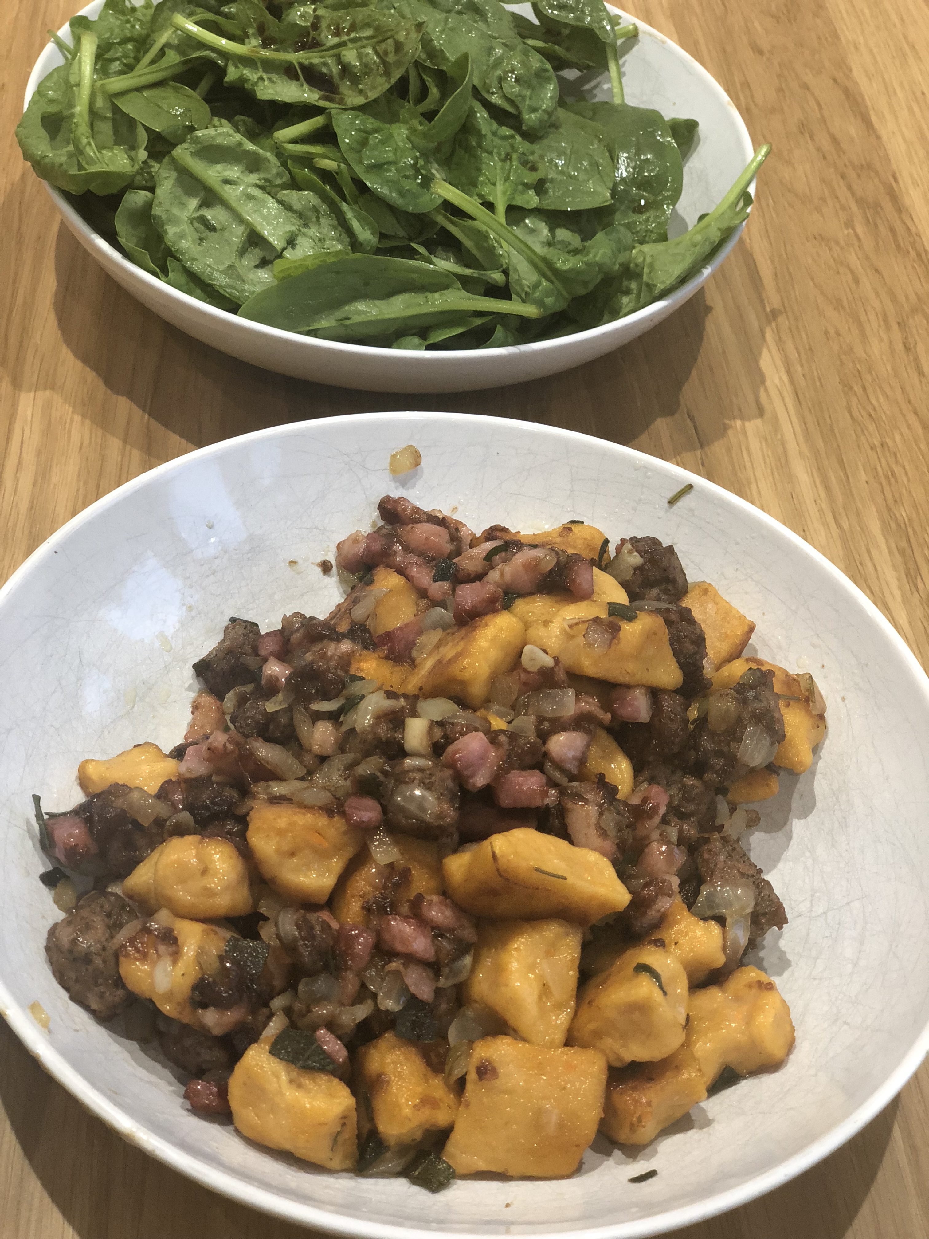 sweet potato gnocchi
