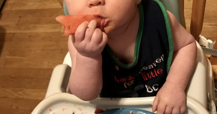 Jonah is 20 months old and loves to eat!