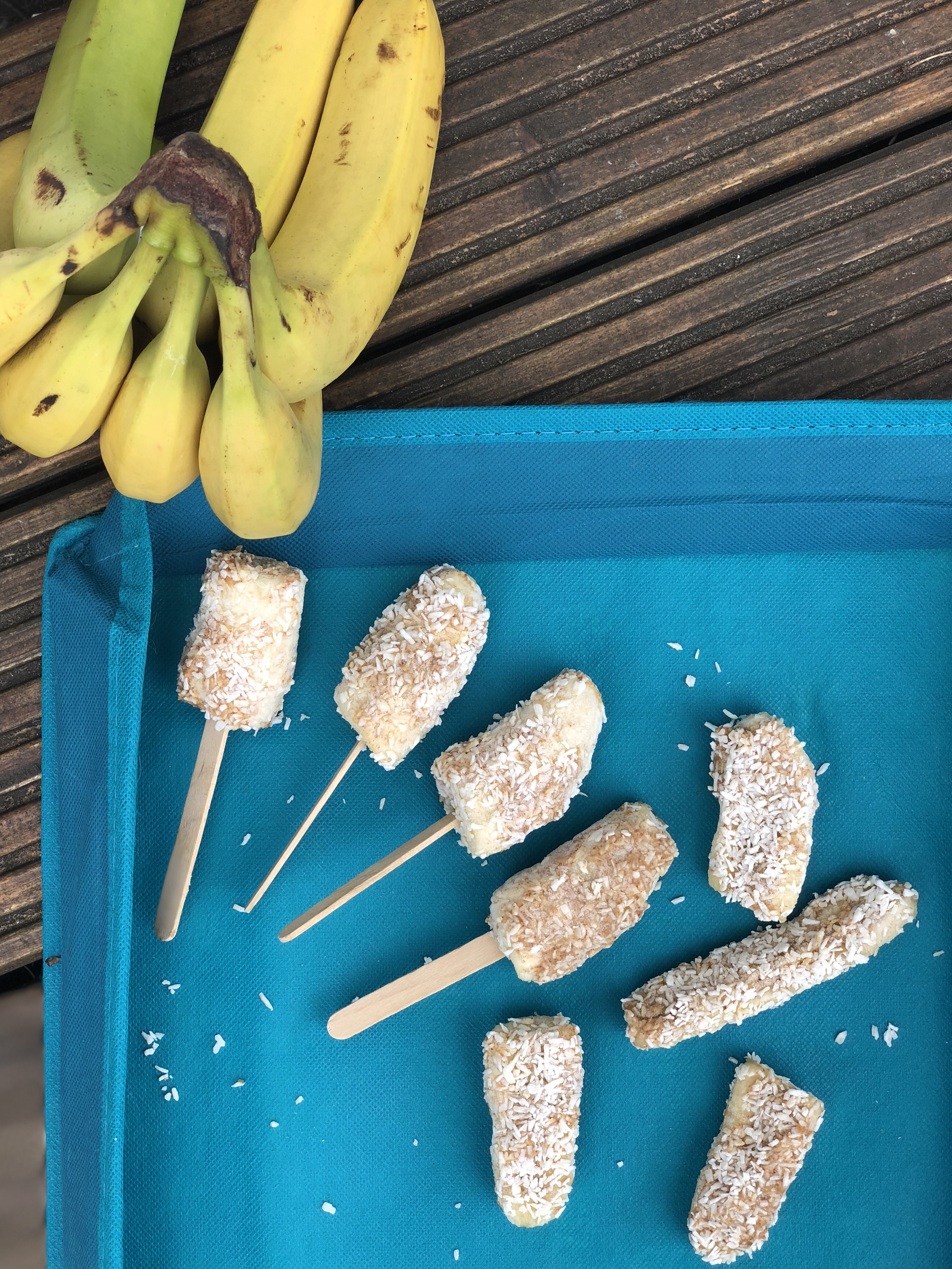 Healthy Banana-NUT Pops