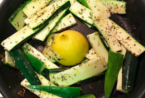 Lemon Zucchinis (courgettes)