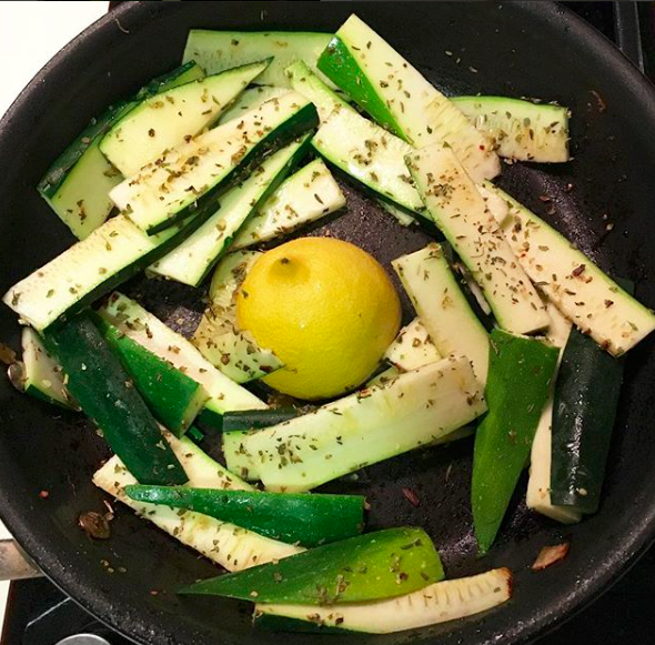 Lemon Zucchinis (courgettes)