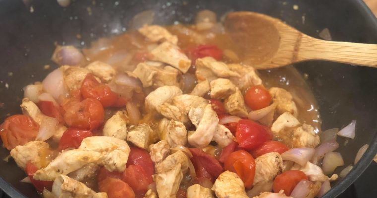 Chicken Ratatouille (3 Ingredients)