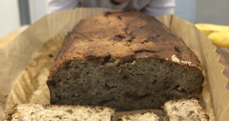 Easy Banana Bread (Gluten Free & dairy free)