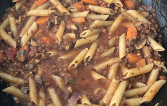 Lentil Bolognese (Vegan)