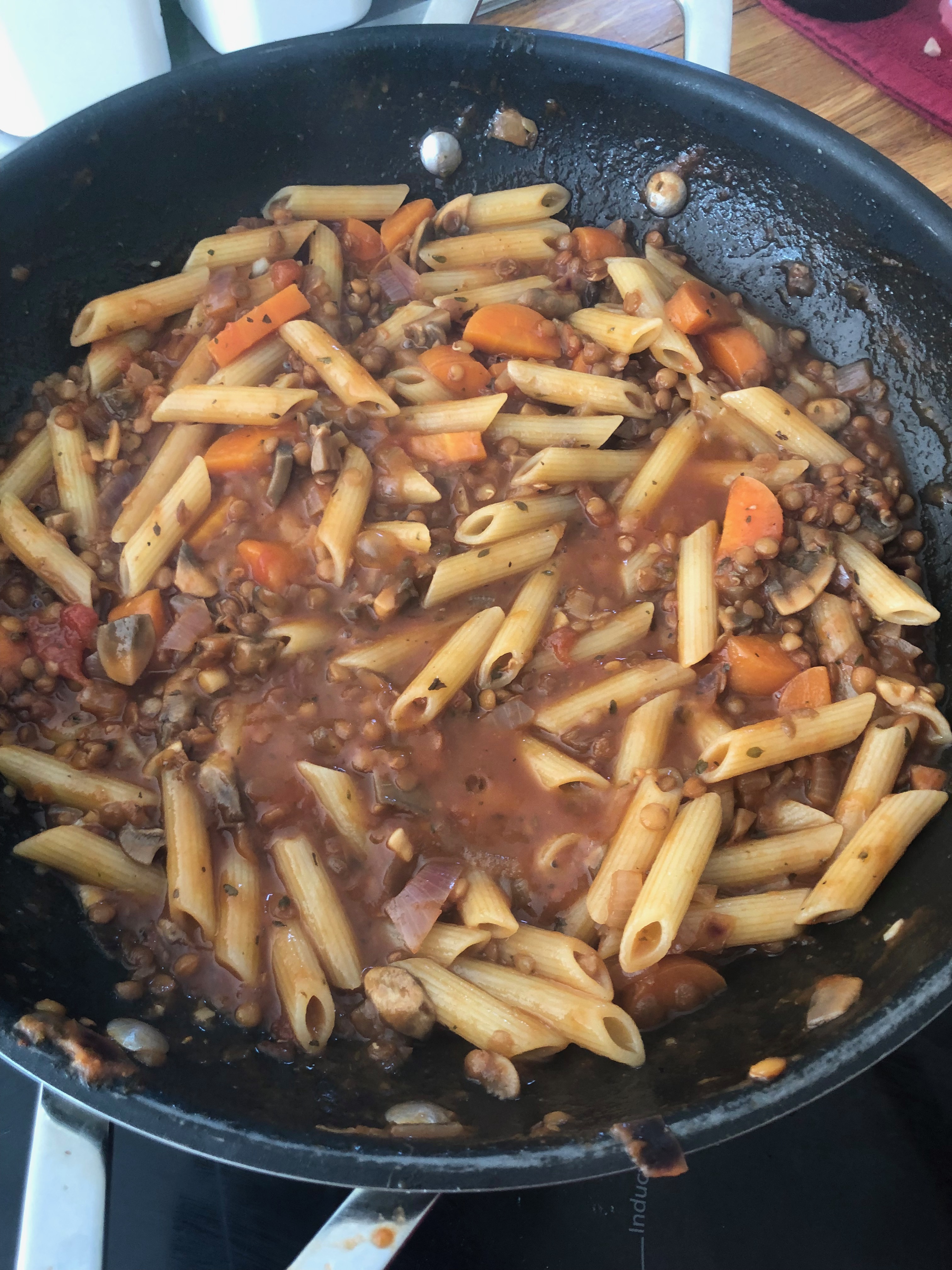 Lentil Bolognese (Vegan)