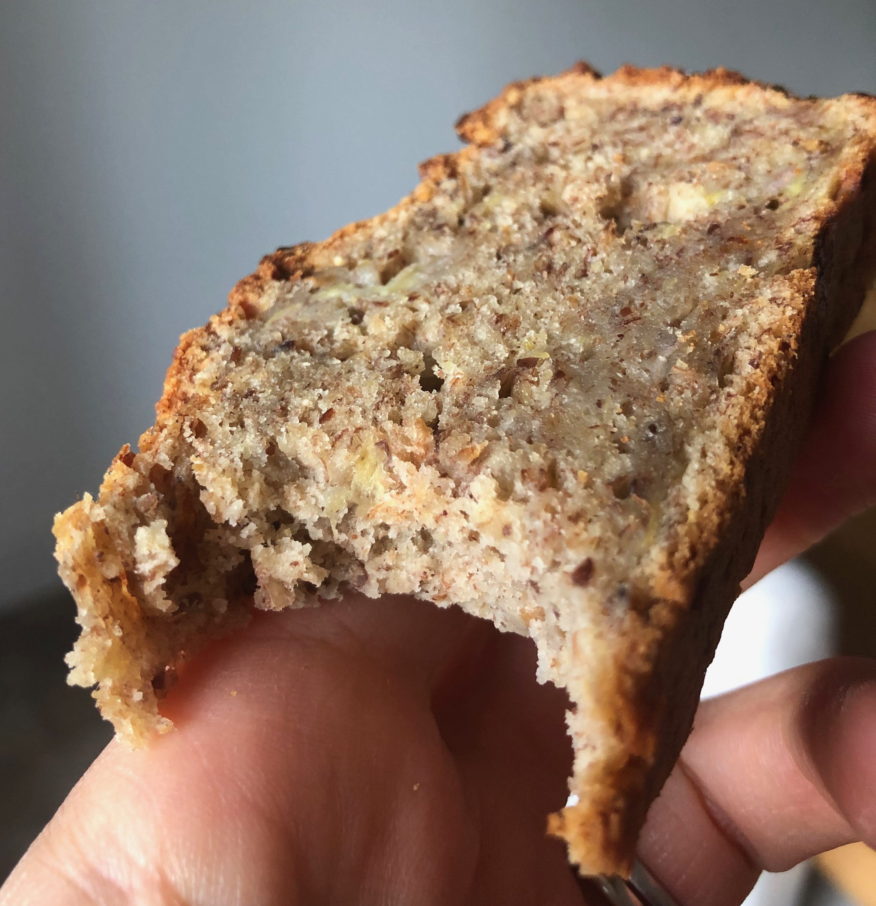 Easy Banana Bread (no egg, no dairy)