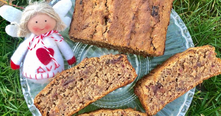 Ginger and Date Loaf (vegan, no sugar)