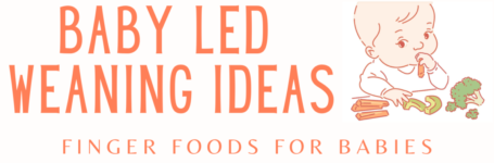 Baby led weaning ideas logo vertical